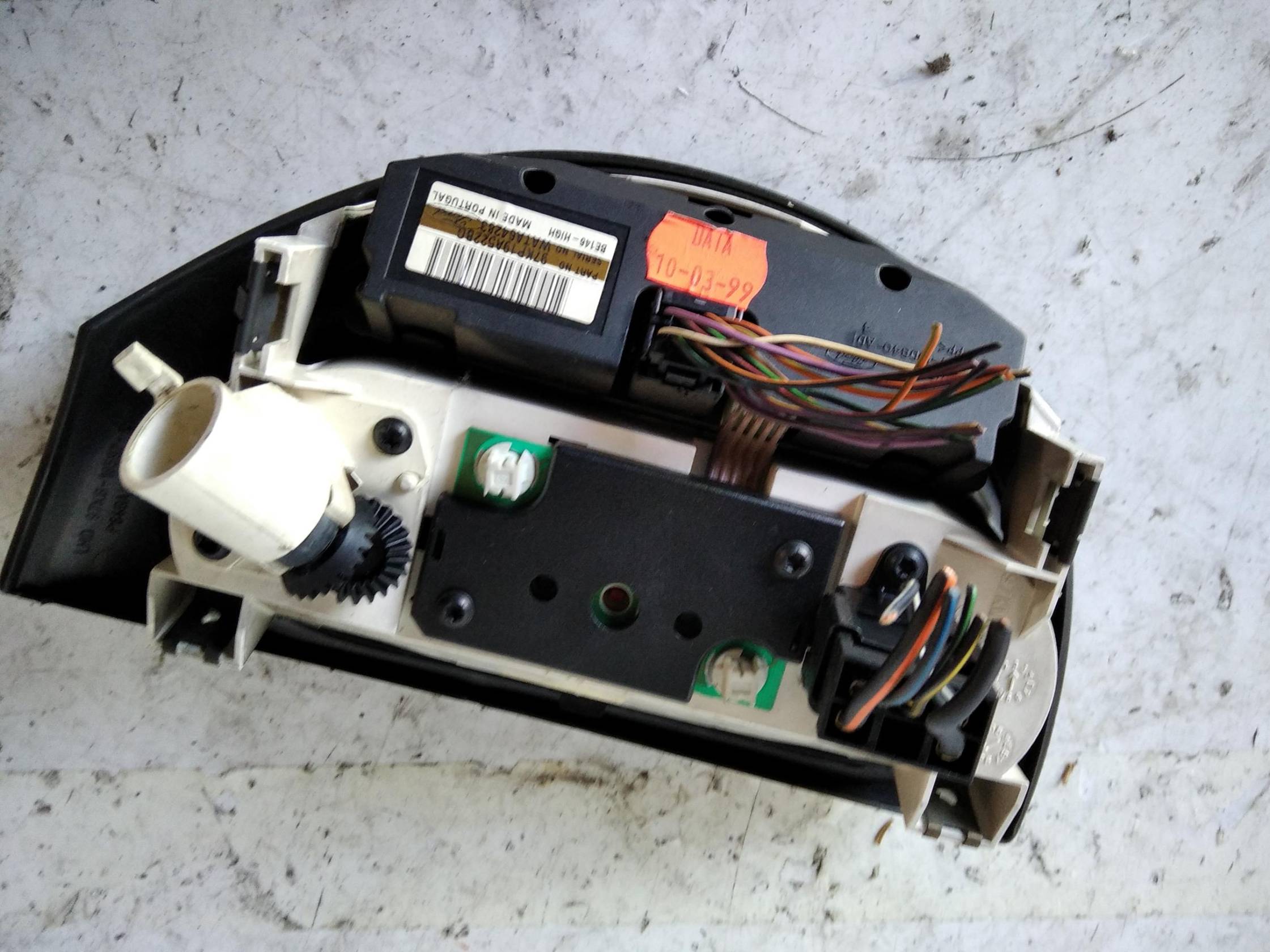 Blocco comando climatizzazione